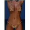 B100927 Leopar Mikro Bikini Takım