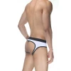 Beyaz Jockstrap Erkek  İç Giyim