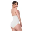 Beyaz Mı Emay 2080 Yüksek Bel Çıtçıtlı Slip Korse