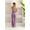 Bralet, Pantolon, String Takım Lila (32106)