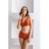 Bralet Sütyen Boxer Takım Kiremit (brf31813)
