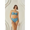 Deep Straplez Yüksel Bel Bikini Takımı