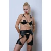 Deri Jartiyer Harness Takım, Kadın Fantezi İç Giyim - Brf1220