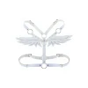 Deri Ve Melek Kanadı Detaylı Şık Harness - Brf642