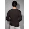 Doreanse Erkek  Yuvarlak Yaka Uzun Kol T Shirt 2965