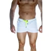 Erkek Beyaz Mini Mayo Short
