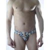 Erkek El Desenli Fantezi Jockstrap