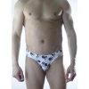 Erkek El Desenli Jockstrap Fantezi İç Giyim