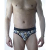 Erkek Fantezi Zar Desenli Jockstrap