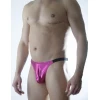Erkek Fuşya Lame Brazillian Slip İç Giyim