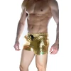 Erkek Gold Lame Short