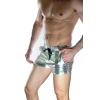 Erkek Gümüş Lame Short