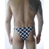 Erkek Küp Desenli Brazillian Slip