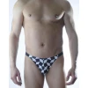 Erkek Küp Desenli Brazillian Slip