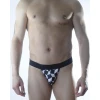 Erkek Küp Desenli Jockstrap İç Giyim