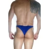 Erkek  Mavi Arkası Büzgülü Brazillian Slip