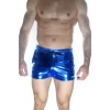 Erkek Mavi Lame Short
