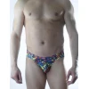Erkek Renkli Desenli Fantezi Jockstrap