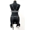 Erotik Deri Jartiyer Harness Takım, Kadın Fantezi İç Giyim - Brf1220