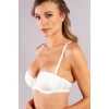 Gabrıella Balconette Foam Cup Bra, Ekru Konforlu Ve Şık Sütyen, Strapless