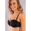 Gabrıella Balconette Foam Cup Bra, Siyah Konforlu Ve Şık Sütyen, Strapless