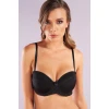 Gala Balconette Foam Cup Lace Bra, Siyah Konforlu Ve Şık Sütyen, Strapless
