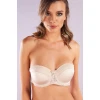 Gala Balconette Foam Cup Lace Bra, Ten Konforlu Ve Şık Sütyen, Strapless