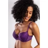 G.colors Balconette Foam Push Up Bra, Mor Konforlu Ve Şık Sütyen