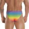 Gökkuşağı Desenli Erkek  Slip