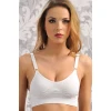 Kadın Dikişsiz Balensiz Desteksiz Dolgusuz Günlük Klasik Spor Sütyeni