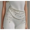 Kadın Seksi Bel Aksesuarı , Zarif , Şık , İncili Kostüm