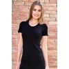 Kadın Termal Kısa Kol Geniş Yaka İçlik T-shirt
