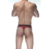 Kırmızı Erkek  Tanga Çamaşırı