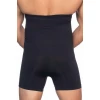 Siyah Mı Emay E1005 Erkek Yüksek Bel Double Boxer Korse