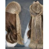Taşlı Kafa Aksesuarı Kristal Bandana