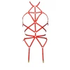 Vücudu Saran Seksi Jartiyer Harness - Brf151