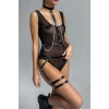 Zincirli Alt Ve Üst Deri Harness - Brf713