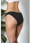 3lü Dikişsiz, İz Yapmaz, Lazer Kesim, Slip Külot Siyah (brf21261)