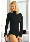 Balıkçı Yaka Uzun Kollu Body 4055