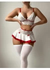 Beyaz Etekli Fantazi Kostüm 3834