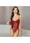 Bordo Çiçek Desenli Fantezi Mayokini