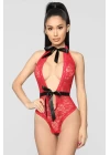 Boyun Ve Bel Kısmı Fiyonklu Babydoll 3209