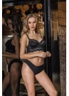 Bralet Sütyen  Külot Takım Siyah (brf31621)