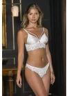 Bralet Sütyen Slip Külot Takım Ekru (brf31351)