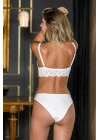 Bralet Sütyen Slip Külot Takım Ekru (brf31351)