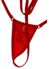 Büyük Beden Kadın Kırmızı Fantezi G String İç Çamaşırı
