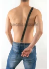 Çapraz Erkek  Deri Pantolon Harness - Çapraz Bağlanan Deri Erkek  Harness - Brfm30