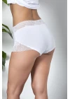 Dantel Detaylı Boxer Beyaz (brf21783)