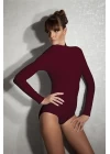 Doreanse 12407 Çıtçıtlı Uzun Kollu Boğazlı Body