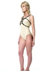Elbise Üzeri Şık Ve Tarz Deri Harness - Brf236